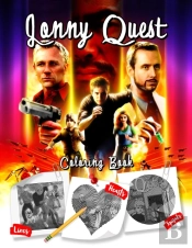 Jonny Quest Lines Spirals Hearts Coloring Book