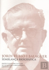 Jordi Rubio I Balaguer, Semblança Biografica