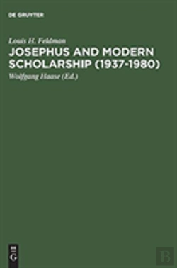 Bertrand.pt - Josephus And Modern Scholarship (1937â€“1980)