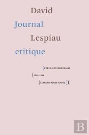 Journal Critique : Poésie Contemporaine 2001-2018