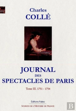 Bertrand.pt - Journal Des Spectacles De Paris Tome 3 (1751-1754)