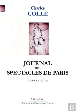 Bertrand.pt - Journal Des Spectacles De Paris Tome 6 (1765-1767)