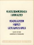 Journal D'Un Parfumeur ; Abrégé D'Odeurs