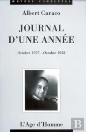 Journal D'Une Année 1957-1958