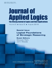 Journal Of Applied Logics - Ifcolog Journal Of Logics And Their Applications. Volume 5, Number 5. Special Issue