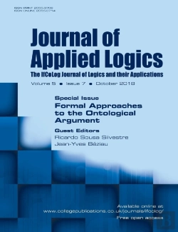 Bertrand.pt - Journal Of Applied Logics-Ifcolog Journal Of Logics And Their Applications. Volume 5, Number 7. Special Issue