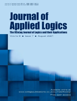 Bertrand.pt - Journal Of Applied Logics - Ifcolog Journal Of Logics And Their Applications. Volume 8, Issue 7