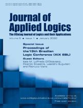 Journal Of Applied Logics. The Ifcolog Journal Of Logics And Their Applications, Volume 9, Issue 1, January 2022.  Special Issue