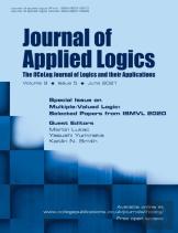 Journal Of Applied Logics - The Ifcolog Journal Of Logics And Their Applications