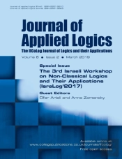 Journal Of Applied Logics - The Ifcolog Journal Of Logics And Their Applications