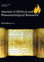 Journal Of Biblical And Pneumatological Research