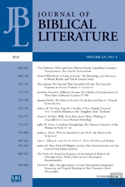 Bertrand.pt - Journal Of Biblical Literature 135.4  20