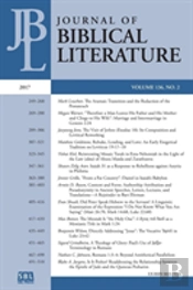 Journal Of Biblical Literature 136.2 (2017)