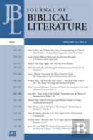 Journal Of Biblical Literature 137.3 (2018)