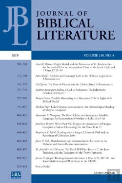 Bertrand.pt - Journal Of Biblical Literature 138.4  20