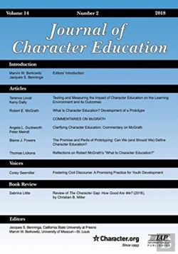 Bertrand.pt - Journal Of Character Education Vol 14 Issue 2