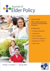 Journal Of Elder Policy