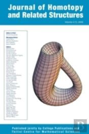 Journal Of Homotopy And Related Structur