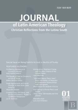 Bertrand.pt - Journal Of Latin American Theology, Volume 12, Number 1