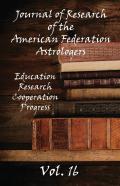 Journal Of Research Of The American Federation Of Astrologers Vol. 16