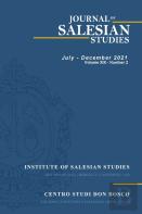 Journal Of Salesian Studies 2021 Volume Xix Number 2
