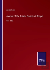 Journal Of The Asiatic Society Of Bengal