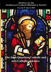 Journal Of The Australian Catholic Historical Society