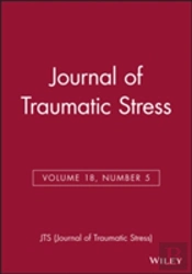 Journal Of Traumatic Stress, Volume 18, Number 5