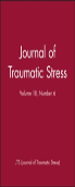 Journal Of Traumatic Stress, Volume 18, Number 6