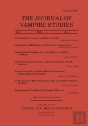 Journal Of Vampire Studies