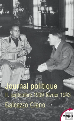 Bertrand.pt - Journal Politique Tome 2 ;Septembre 1939-Février 1943