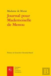 Journal Pour Mademoiselle De Menou