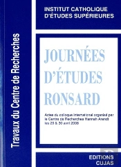 Journées D'Études Ronsard T.7