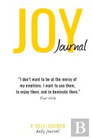 Joy Journal Self-Guided Journal