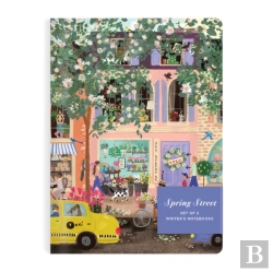 Bertrand.pt - Joy Laforme Spring Street Writers Notebook Set