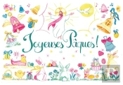 Joyeuses Pâques : Carte De Voeux