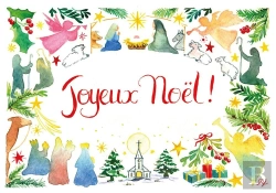 Bertrand.pt - Joyeux Noël : Carte Postale