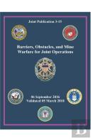Jp 3-15 Barriers, Obstacles, And Mine Warfare For Joint Operations