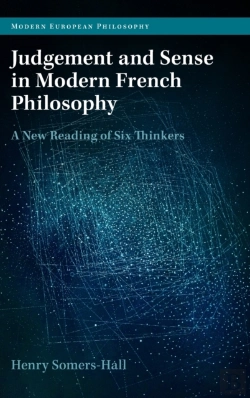 Bertrand.pt - Judgement And Sense In Modern French Philosophy