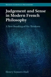 Judgement And Sense In Modern French Philosophy