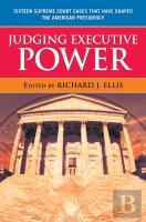Judging Executive Power