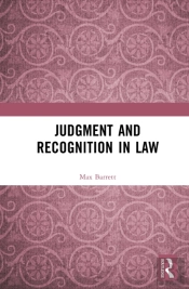 Judgment And Recognition In Law