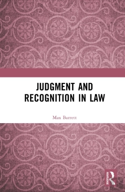 Bertrand.pt - Judgment And Recognition In Law