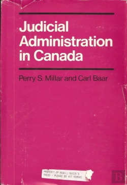 Bertrand.pt - Judicial Administration In Canada