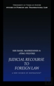 Judicial Recourse To Foreign Law