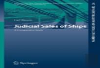 Judicial Sales Of Ships