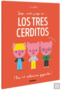 Bertrand.pt - Juega, Pinta Y Pega Con... Los Tres Cerditos