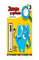 Juego Y Aprendo 3 Aaos - Con Lupa Y Rotulador Borrable