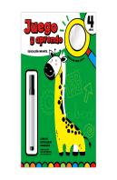 Juego Y Aprendo 4 Aaos - Con Lupa Y Rotulador Borrable