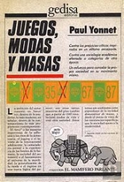 Juegos, Modas Y Masas